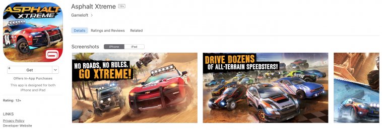 Asphalt Xtreme เกมใหมจาก Gameloft iPhoneMod