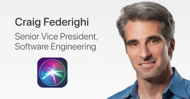 Craig Federighi Siri Eddy Cue