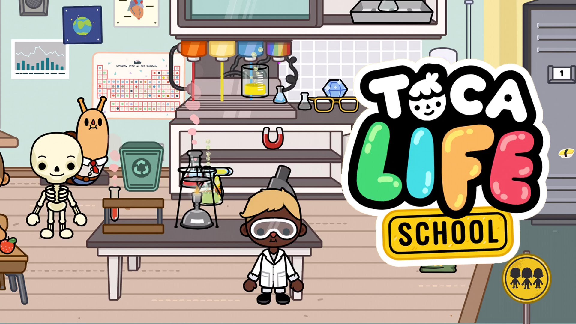 Toca Life School แอปฟรีประจำสัปดาห์สำหรับเด็กเพิ่งเข้าสู่วัยเรียน