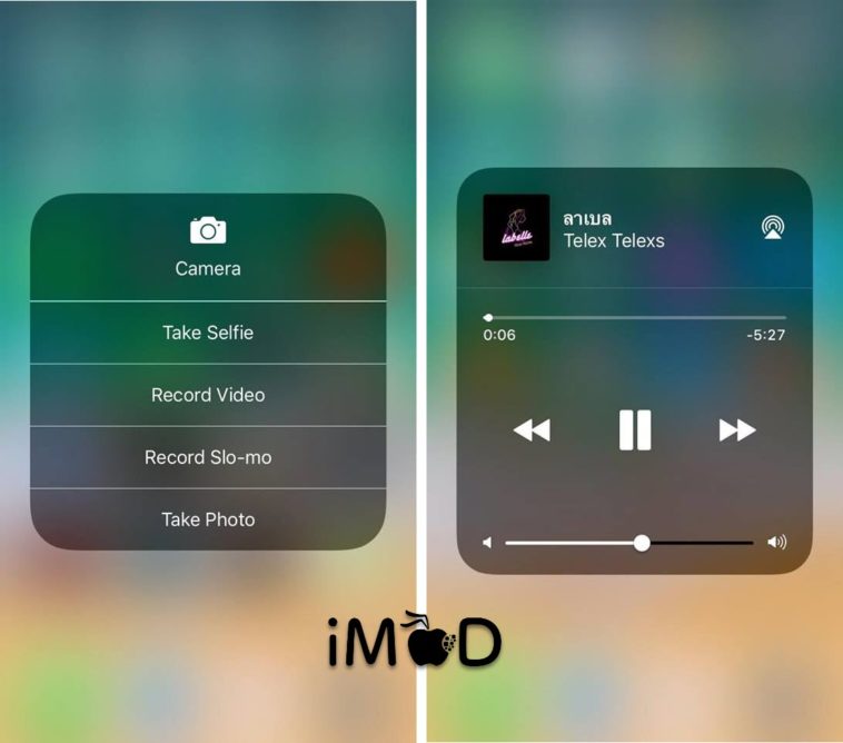 พรีวิว Control Center สำหรับ iPhone โฉมใหม่ใน iOS 11 Beta 1