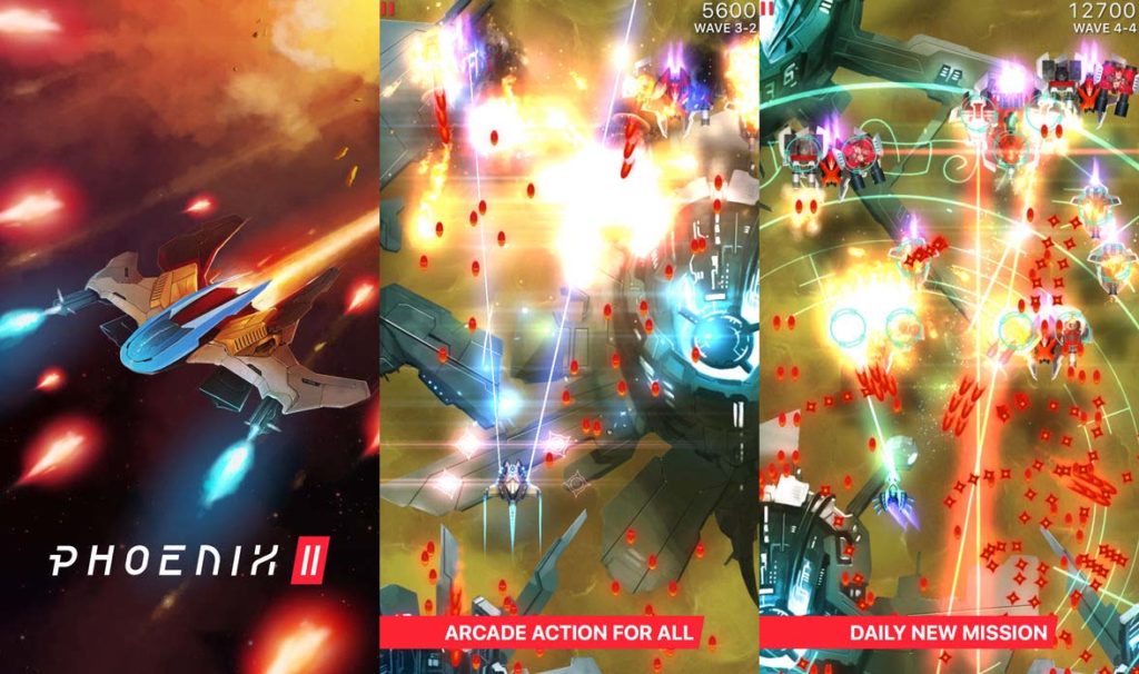 โหลดฟรี เกม Phoenix II เกม Shooter สไตล์ยานรบอวกาศ เล่นเพลิน ยานรบเท่ห์