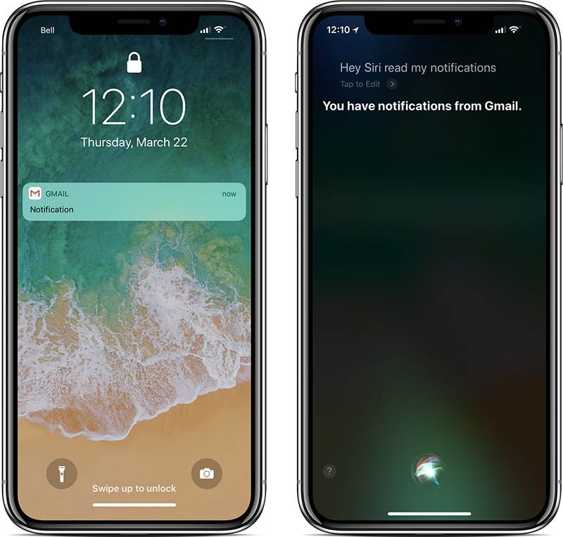 Apple เตรียมออกอัปเดตแก้ Siri อ่านข้อความแจ้งเตือนในหน้า Lock Screen