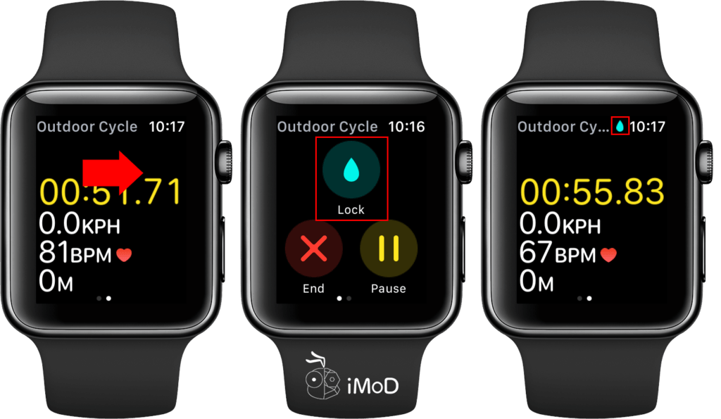 วิธีใช้ Water Lock บน Apple Watch เวลาว่ายน้ำหรือเล่นน้ำช่วงสงกรานต์นี้