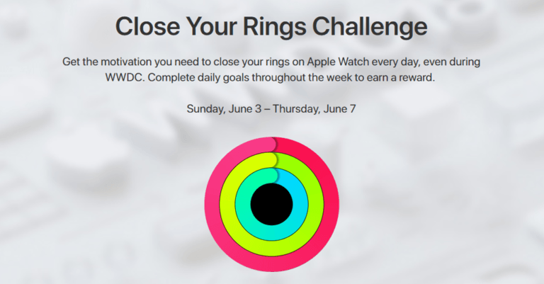 Apple เปิด Challlenge ใหม่ "'Close Your Rings" ในงาน WWDC