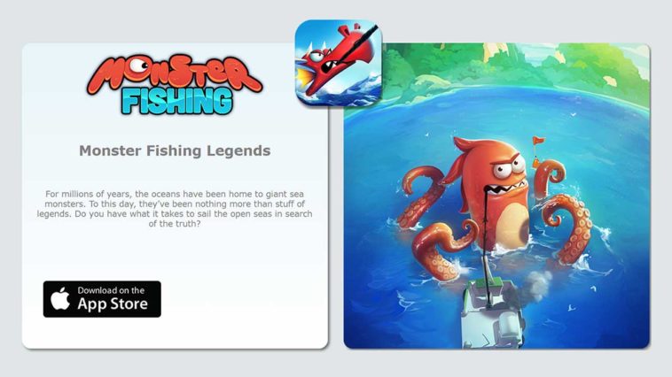 apk mod unlimited money on monster fishing legends and diamond android 1