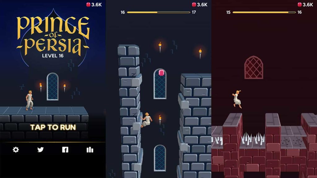 Prince of persia escape сколько уровней