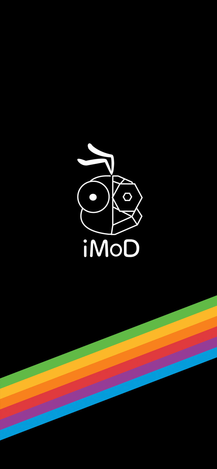 แจกภาพพื้นหลังโลโก้ iMod สวยๆ ใช้สำหรับ iPhone