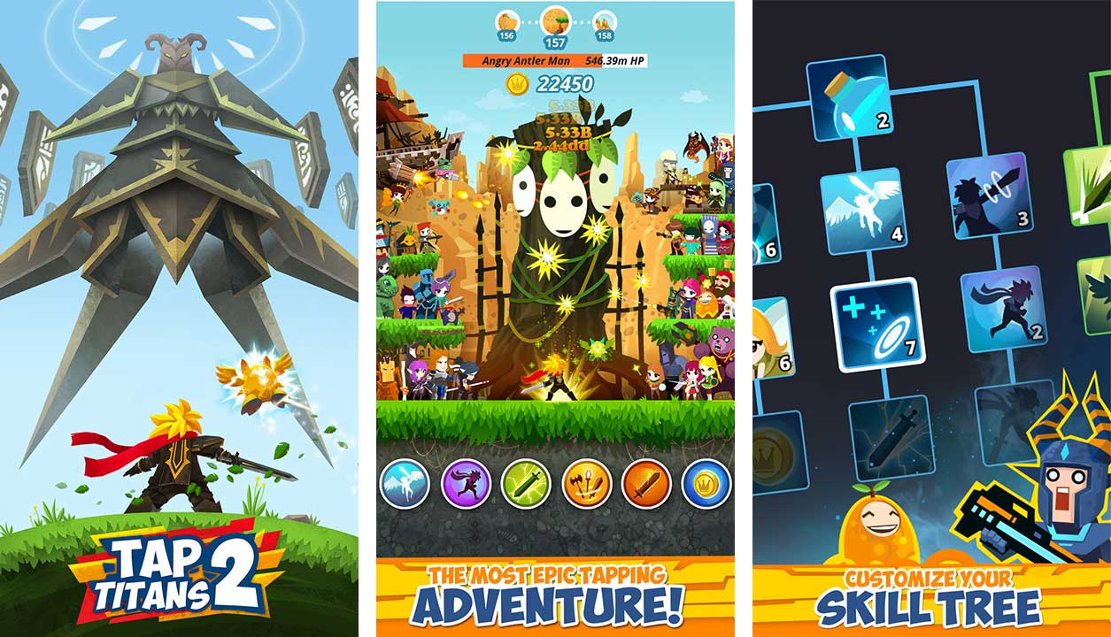 Tap titans mod. Tap Titans. Tap Titans 2. Тап титанс 2 боссы. Tap Titans похожие игры.