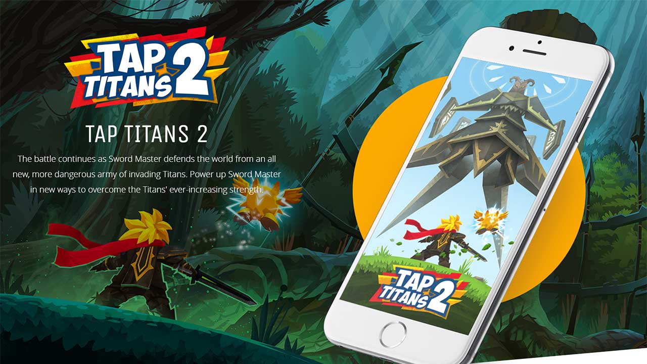 Tap Titans 2 เกมแนว Tapping ฟันสู้บอส หยิบจับมากดมันได้ทุกเมื่อ