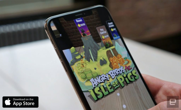 เกม Angry Birds Ar เปิดให้เล่นอย่างเป็นทางการแล้วบนโลกเสมือนจริง