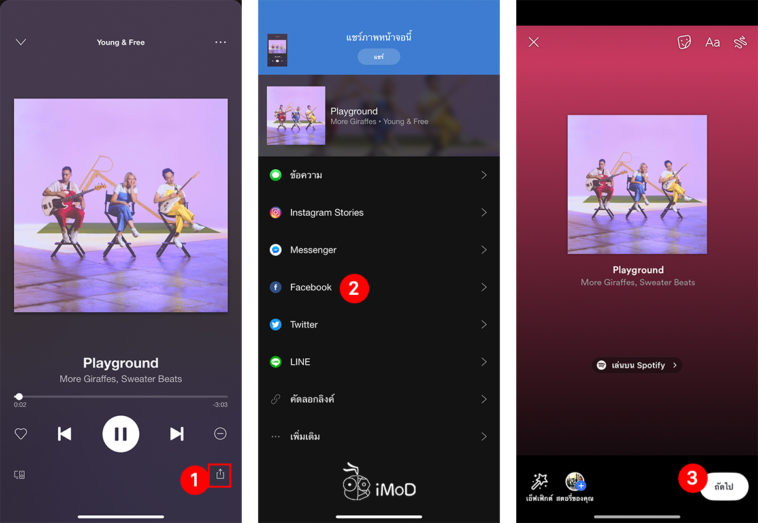 Spotify เพิ่มคุณสมบัติการแชร์เพลงไปยังเรื่องราวของ Facebook (Stories)