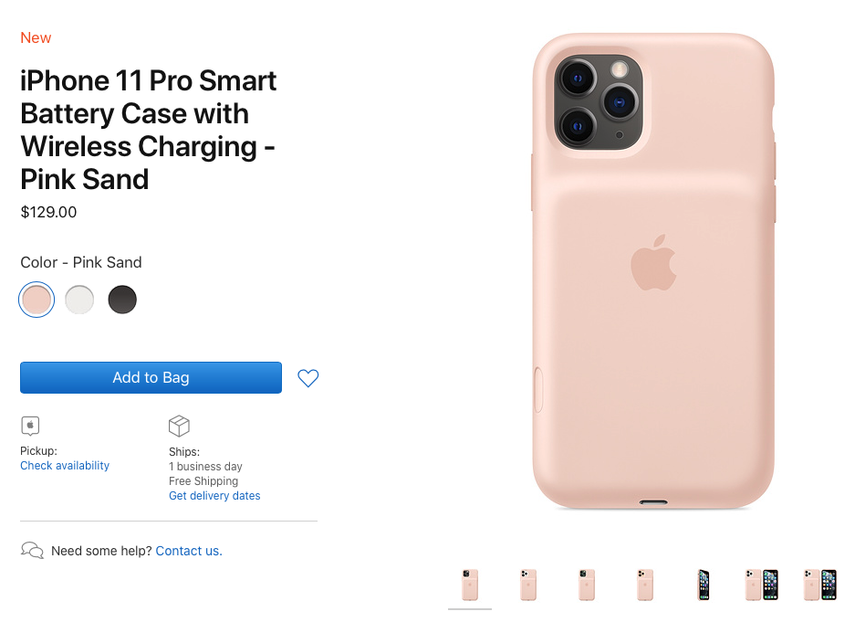 Smart battery case iphone 11