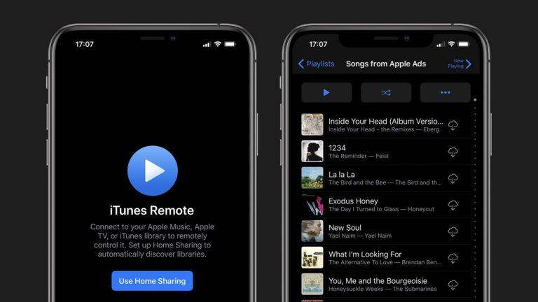 แอป iTune Remote อัปเดตใหม่ รองรับ Dark Mode และควบคุมเพลงและทีวีบน Mac