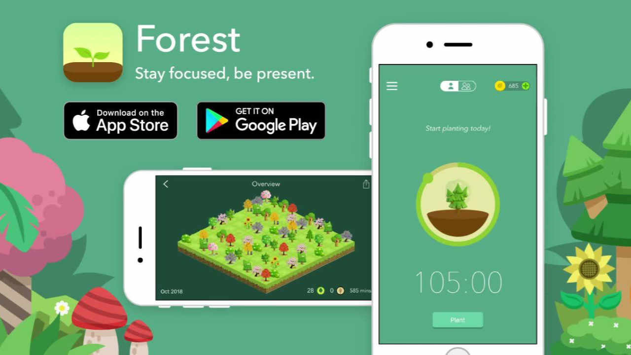 forest stay focused app review