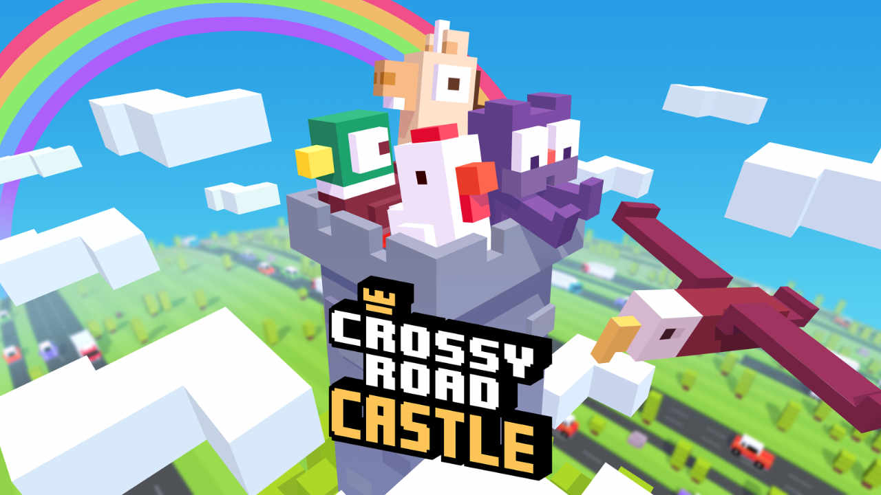 play crossy road castle