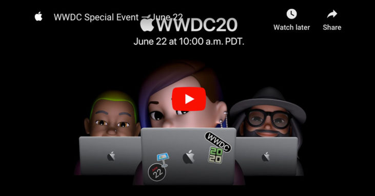 Apple \u0e41\u0e0a\u0e23\u0e4c\u0e27\u0e34\u0e14\u0e35\u0e42\u0e2d WWDC 2020 Keynote \u0e17\u0e35\u0e48 YouTube \u0e01\u0e33\u0e2b\u0e19\u0e14\u0e16\u0e48\u0e32\u0e22\u0e17\u0e2d\u0e14\u0e2a\u0e14 23 \u0e21\u0e34\u0e16\u0e38\u0e19\u0e32\u0e22\u0e19 \u0e40\u0e27\u0e25\u0e32 0.00 \u0e19.